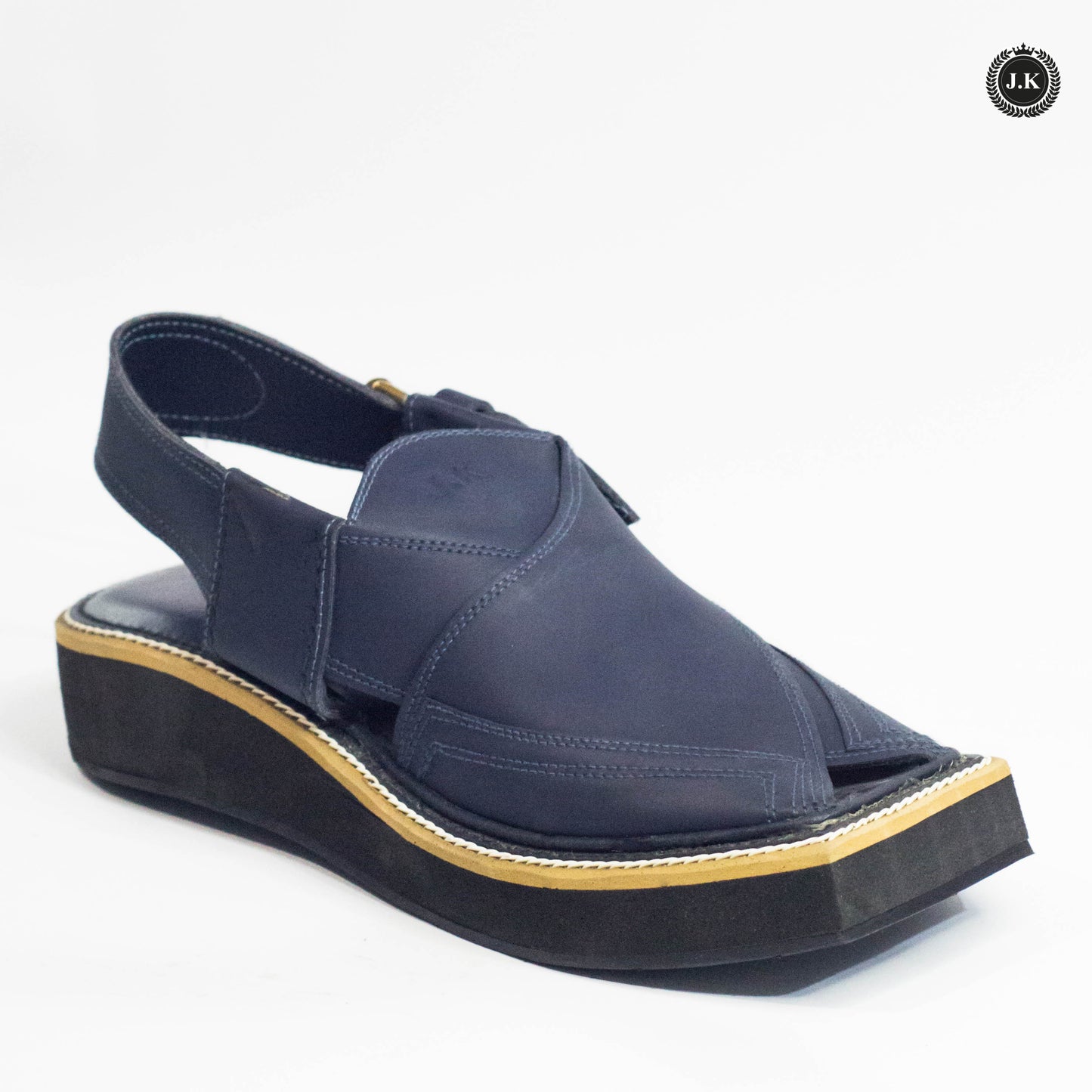 Navy Blue Peshawari sandals