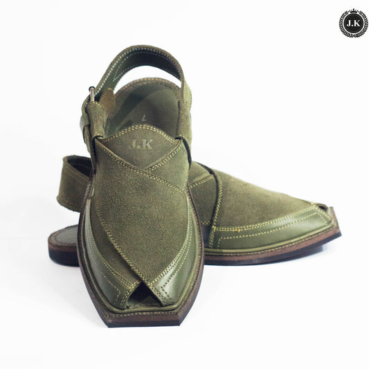 Green Sylish Peshawari sandals