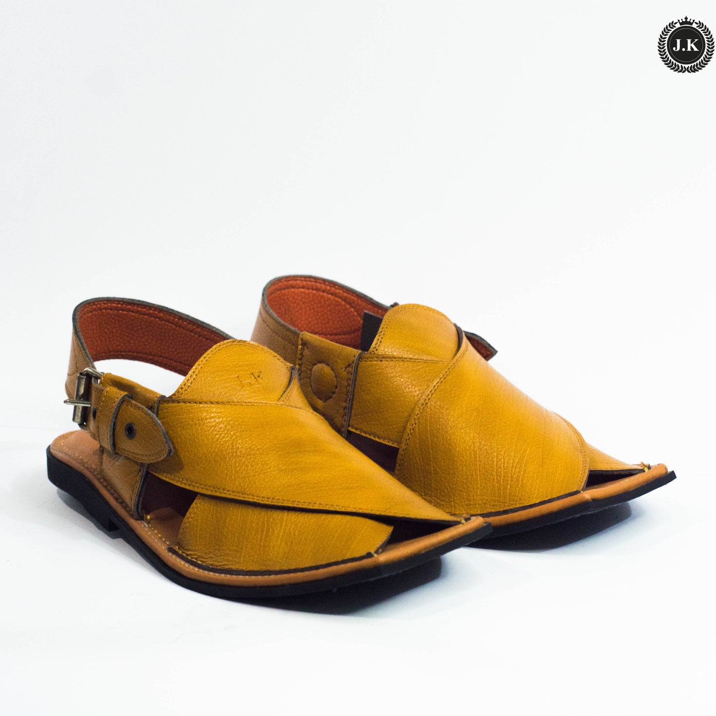 Yellow Peshawari sandals