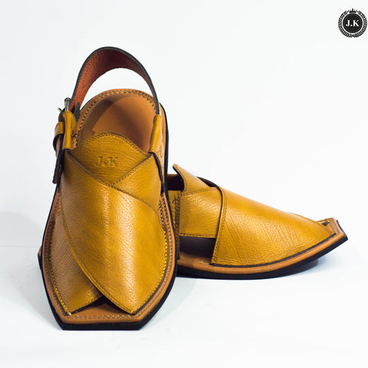 Yellow Peshawari sandals