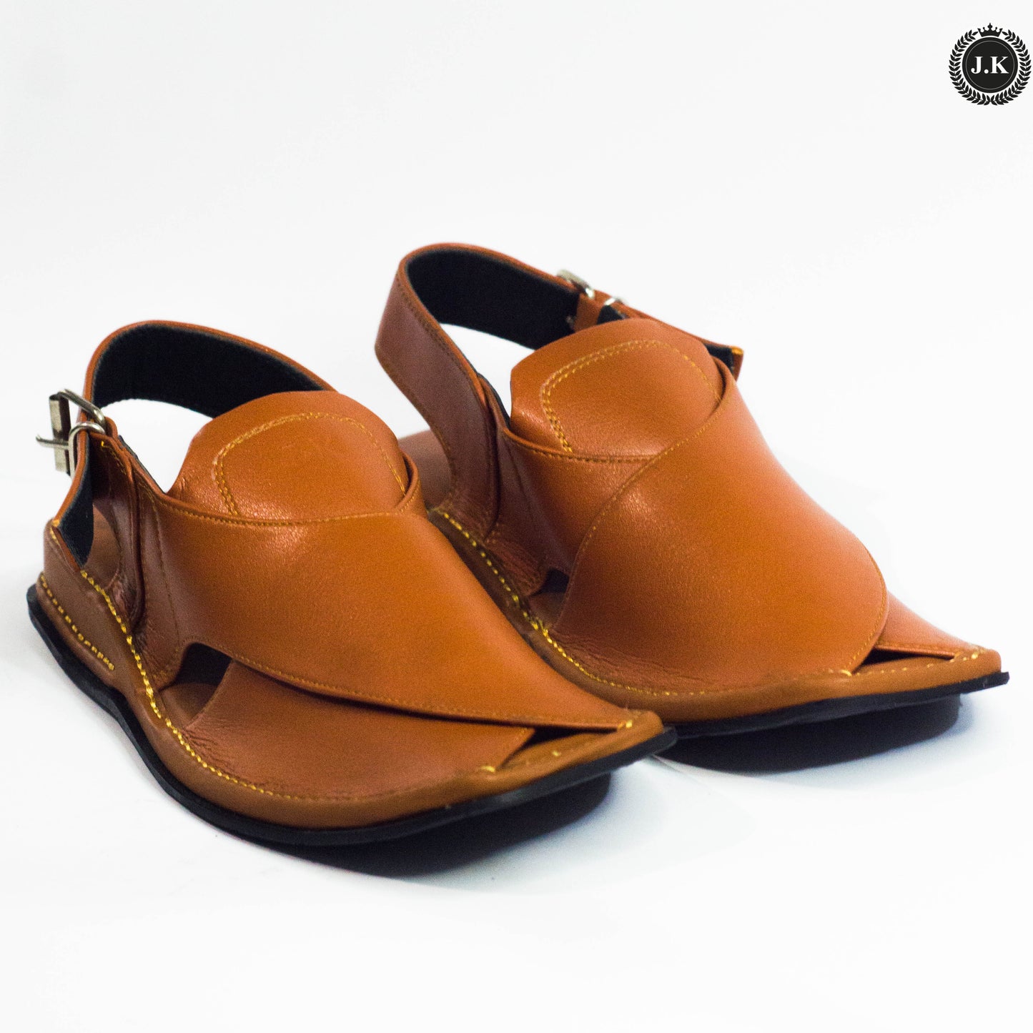 Matte Brown Peshawari sandals