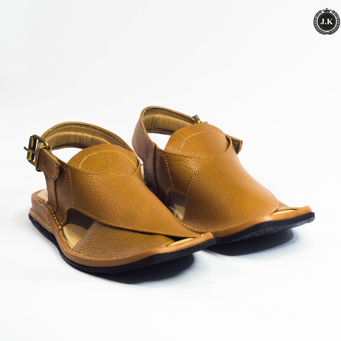 Light Orange Stylish Peshawari sandals