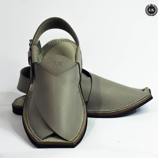 Gray-Olive Peshawari Sandals