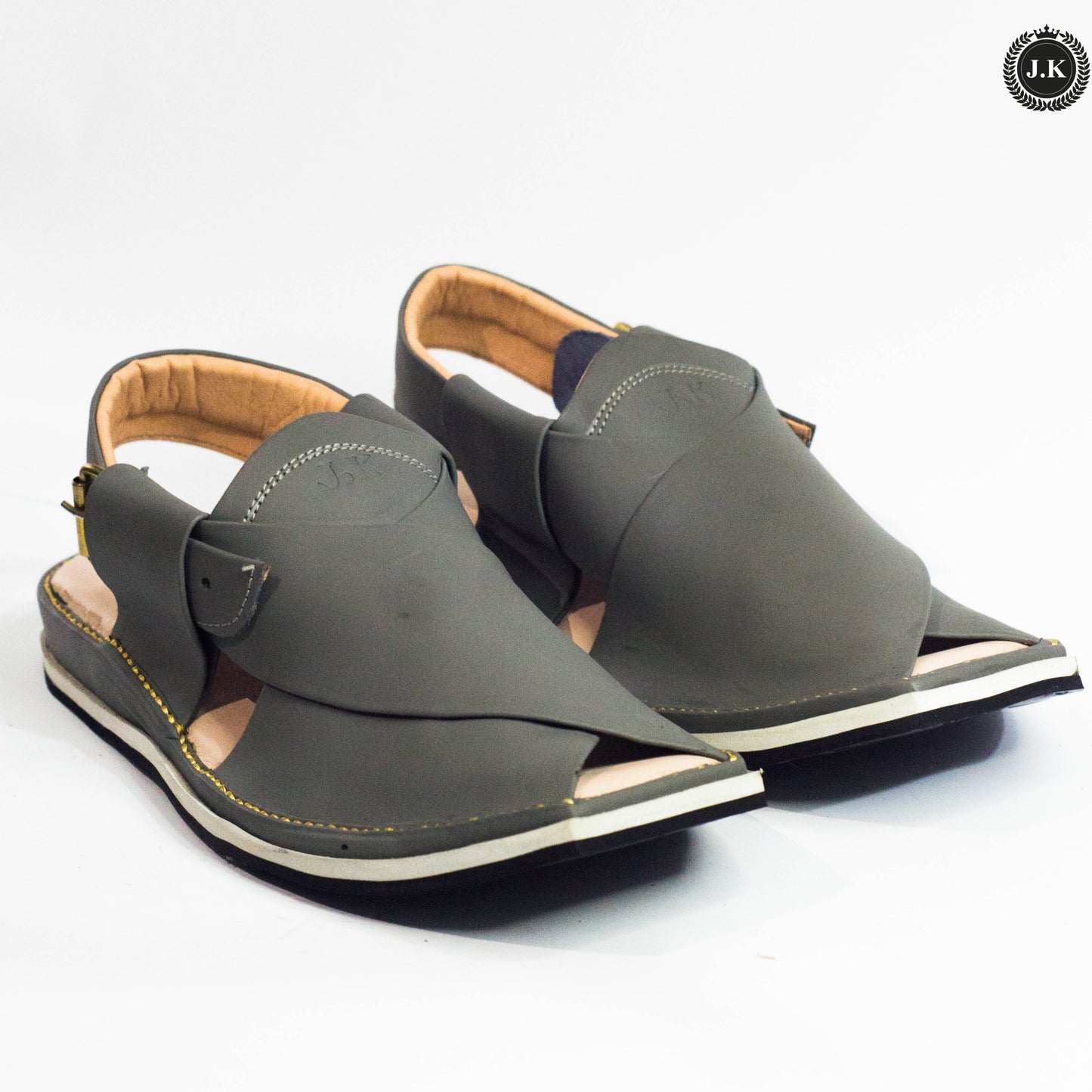 Grey Peshawari Sandals