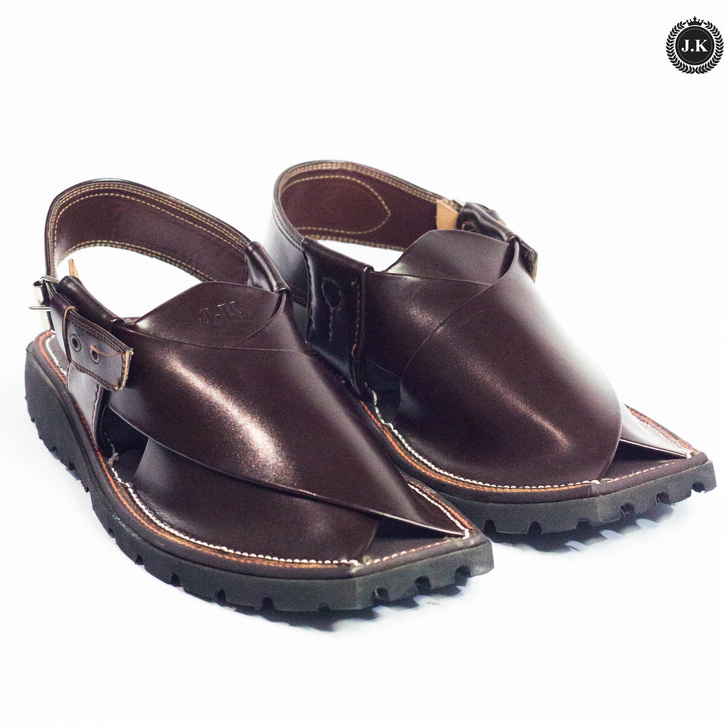 Shiny Brown Peshawari Sandal