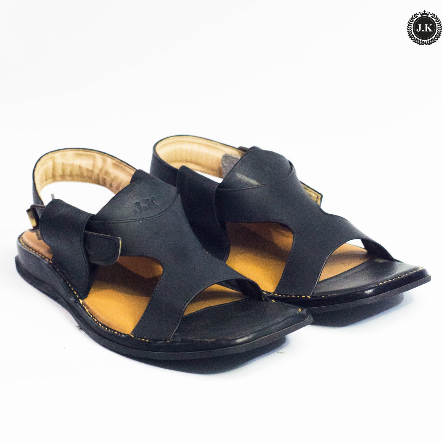 Black Cut-Out Sandal