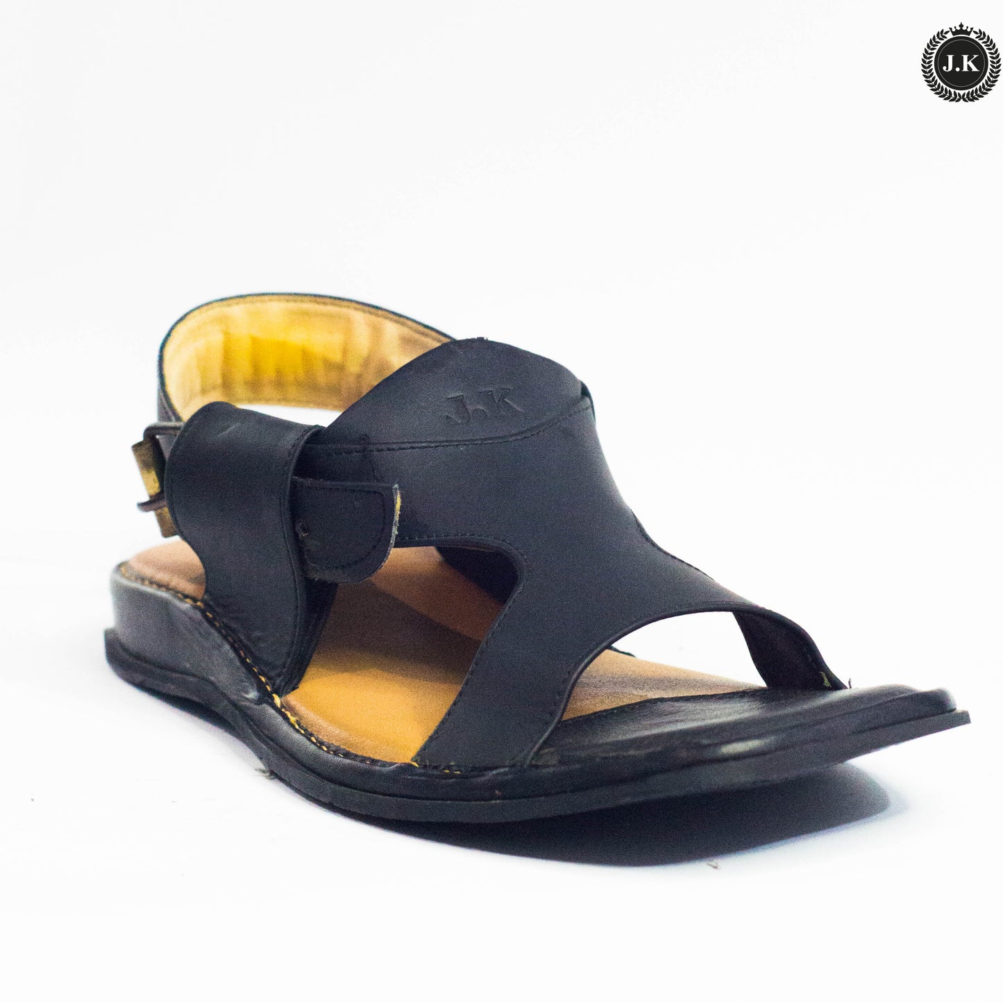 Black Cut-Out Sandal