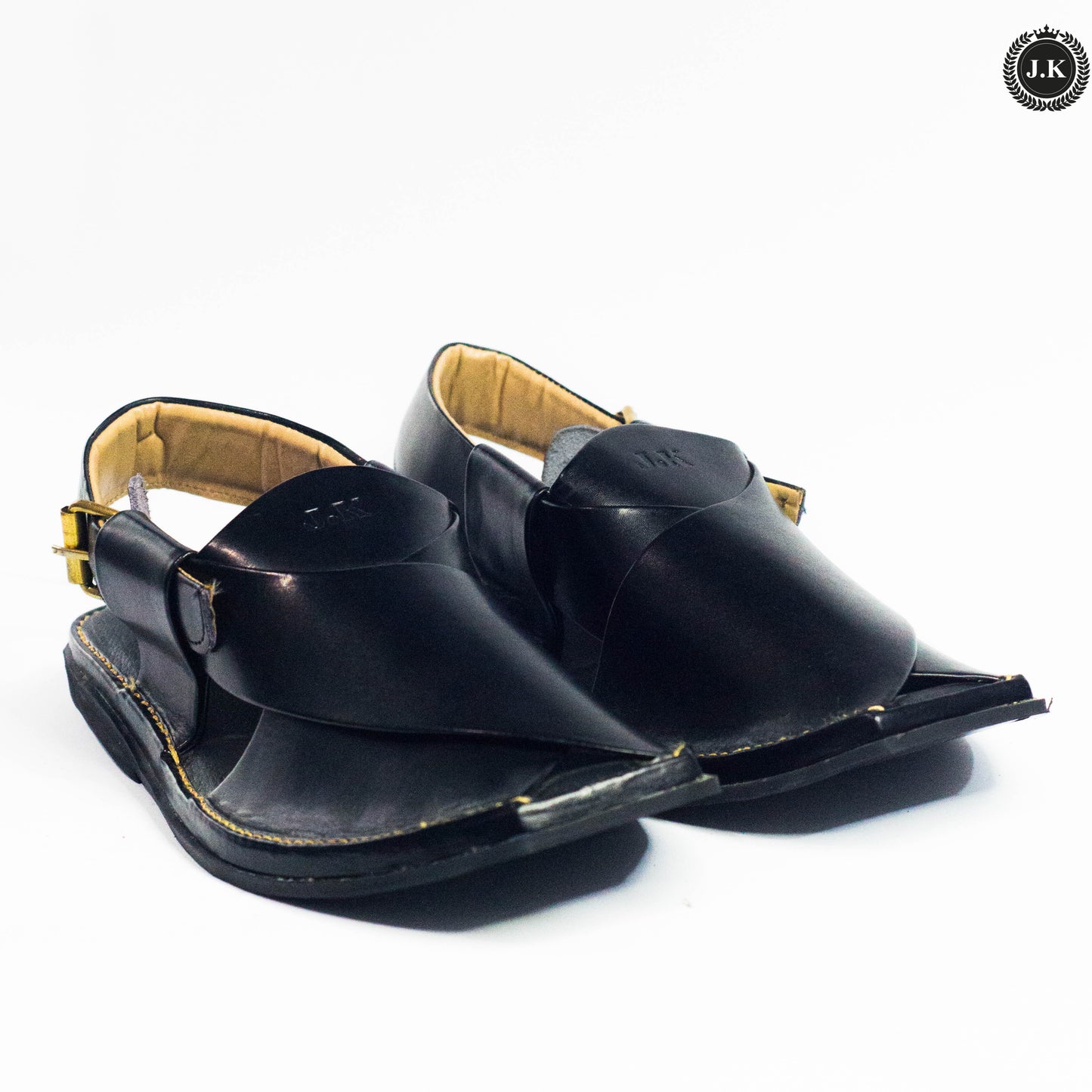 Black-Charcoal Peshawari Sandals